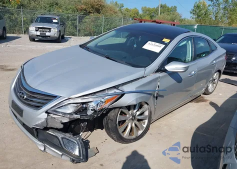 2016 Hyundai Azera Limited z USA, uszkodzony, nr VIN KMHFH4JG8GA507864